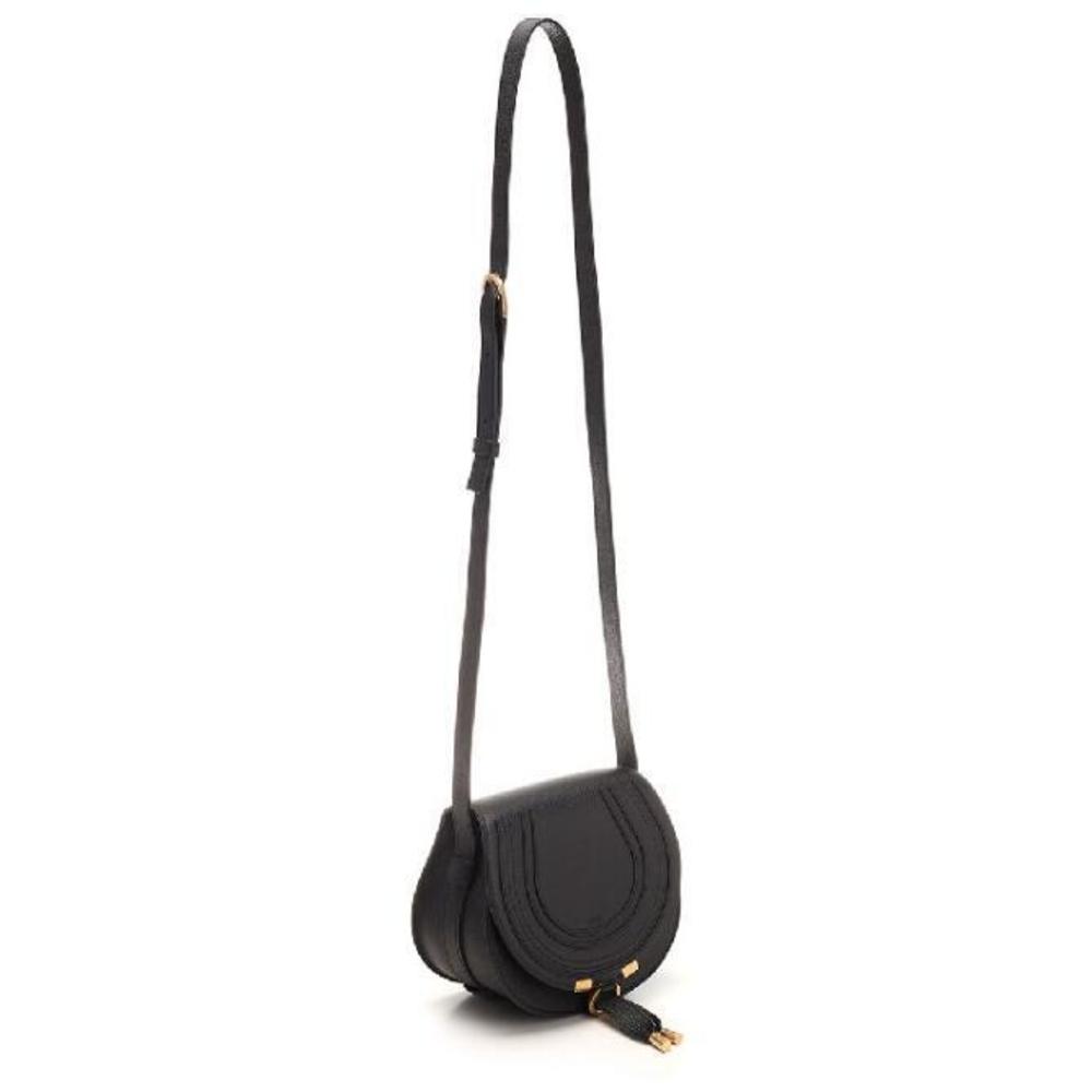 Chloe Saddle Bag Black Marcie Small - Picture 6 of 7